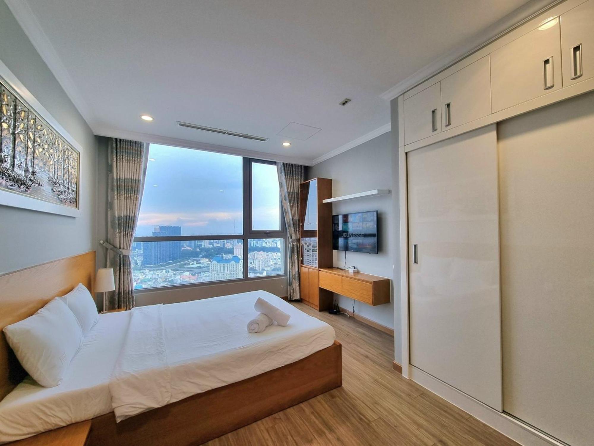 Vinhomes Landmark Luxury Apartment By Navie Ho Chi Minh-stad Buitenkant foto