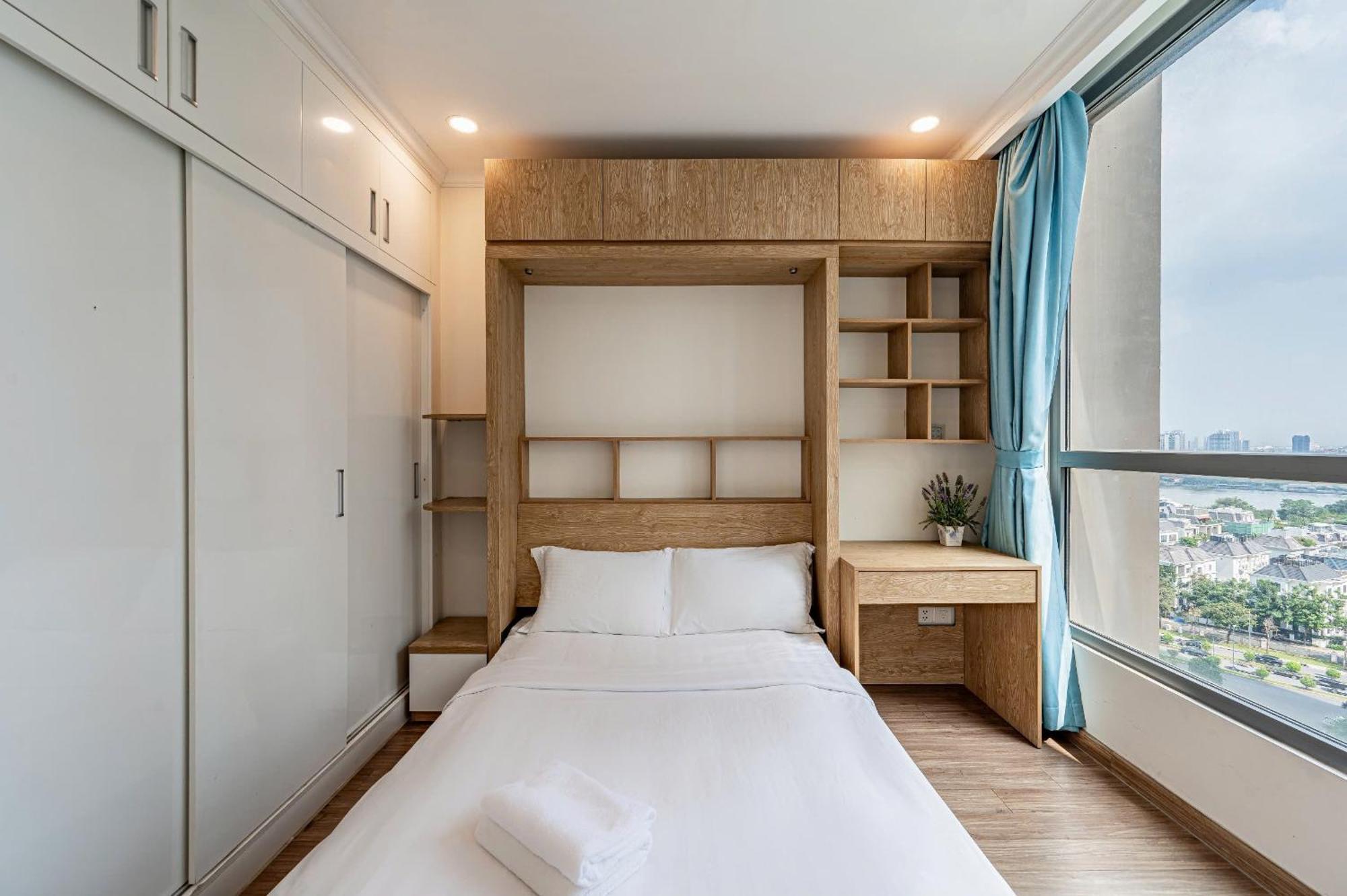 Vinhomes Landmark Luxury Apartment By Navie Ho Chi Minh-stad Buitenkant foto